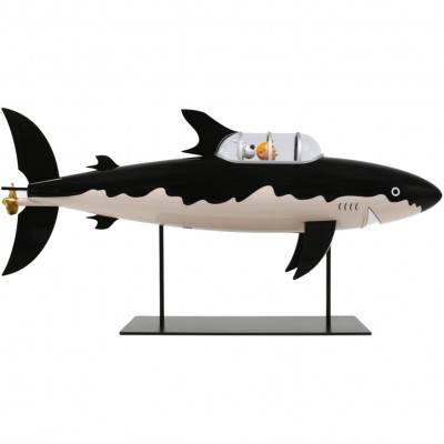 Figurine Tintin Le sous-marin requin 77 cm - principal