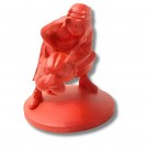 Figurine Tintin - Abdallah au tigre - Rouge - principal