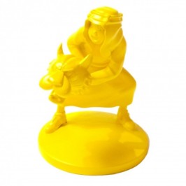 Figurine Tintin, Abdallah jaune satiné