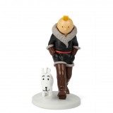Figurine Tintin and Milou in the land of the soviet
