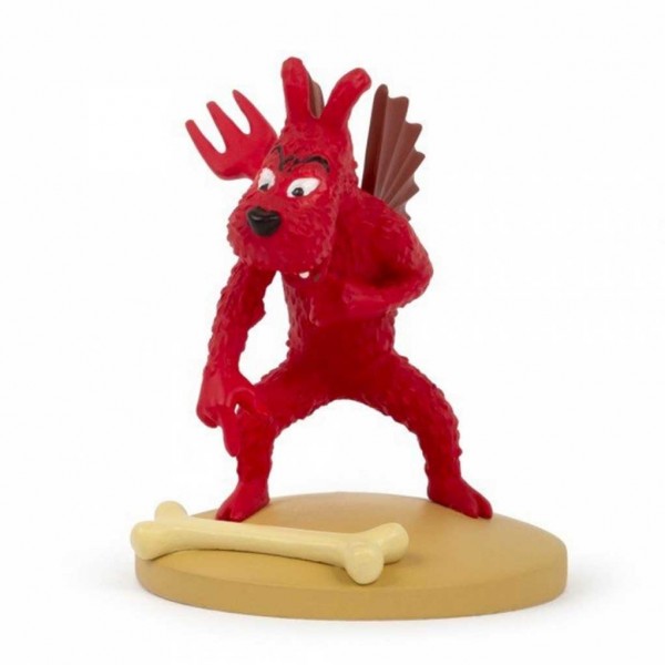 Tintin figurine, Snowy half devil