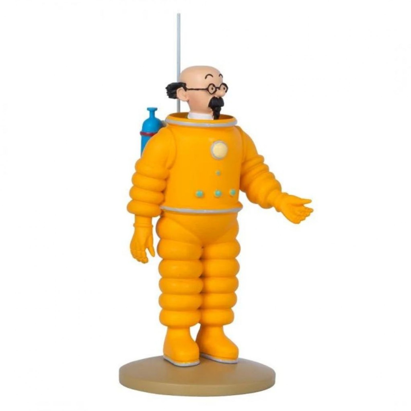 Figurine de collection Tintin, le Professeur Tryphon Tournesol 25cm (46010)
