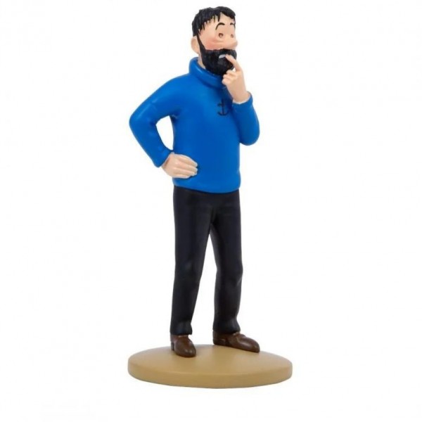Figurine Tintin - Haddock dubitatif