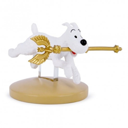 Figurine Tintin - Milou avec le sceptre d'Ottokar - principal