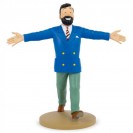 Figurine de collection Tintin, Haddock en veston bleu 13cm - principal