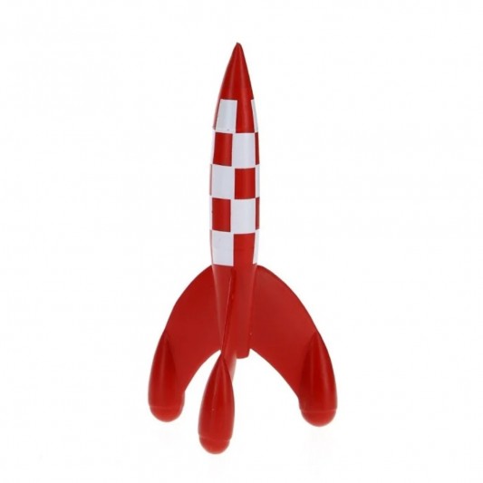 Figurine Tintin - Fusée 8,5 cm - principal
