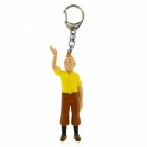Porte-clés PVC Tintin qui salue - principal
