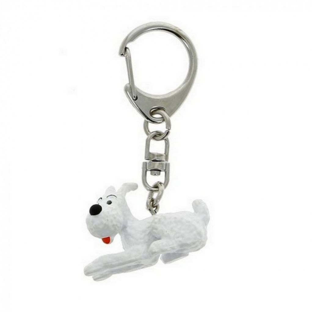 Porte-clés PVC - Milou couché 3cm - principal