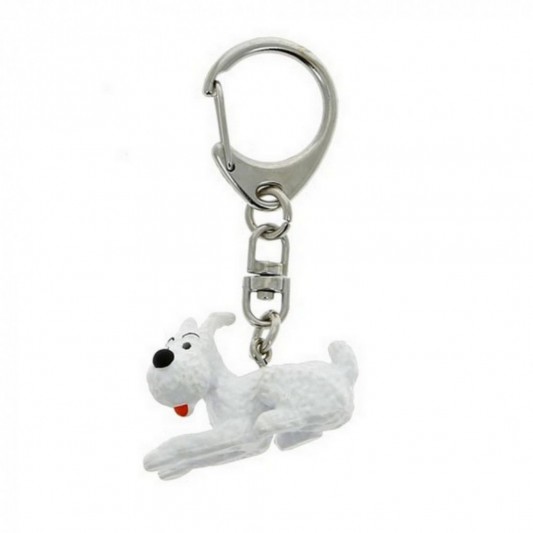 Porte-clés PVC - Milou couché 3cm - principal