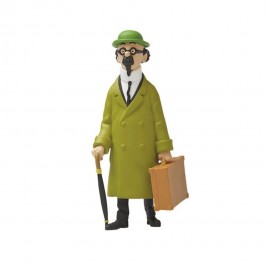 Figurine Tintin - Tournesol part en voyage