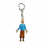 Tintin keychain with blue sweater