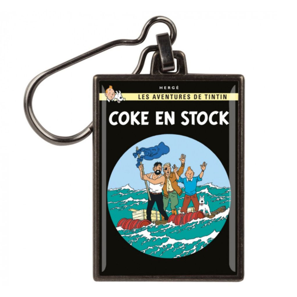 Porte-clés métal - Album Coke en stock - principal