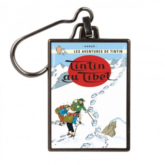 Porte-clés métal - Album Tibet - principal