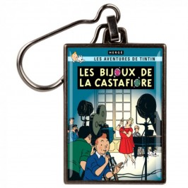 Porte-clés métal - Album Les bijoux de la Castafiore