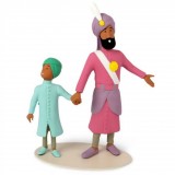 Figurine Tintin, le Maharadjah et son fils, Le Musée Imaginaire