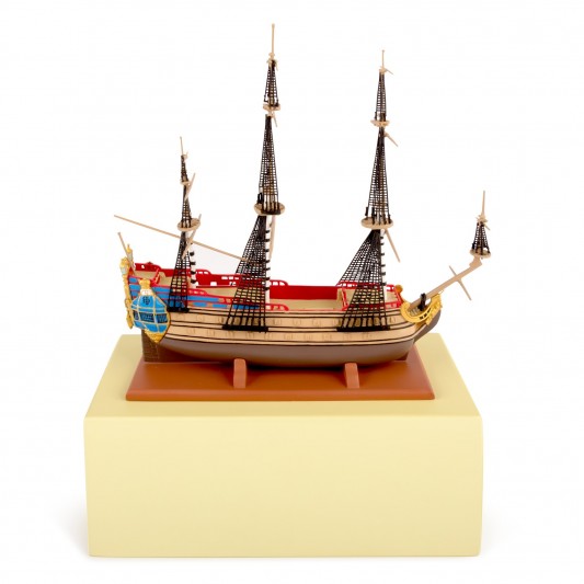 Figurine Tintin La Licorne - Musée imaginaire - principal