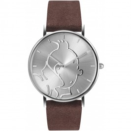 Montre Tintin & Co Classic Brun (S)