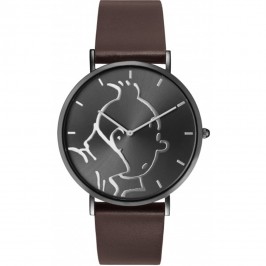 Montre Tintin & Co Classic Brun (M)