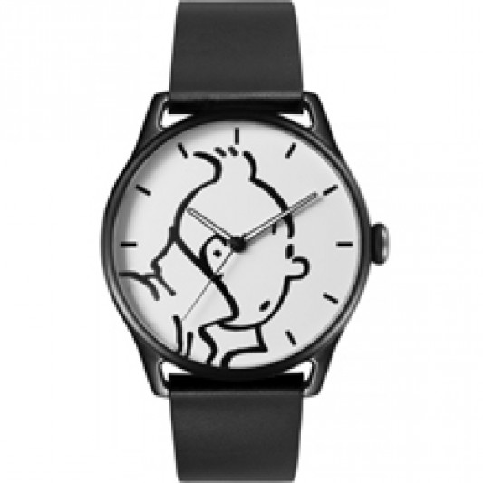 Montre Tintin & Co Classic Noir (L) - principal