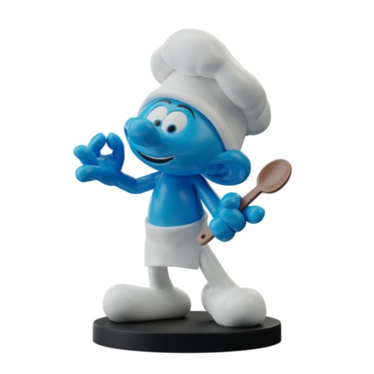 Figurine Les Schtroumpfs - Chef Schtroumpf - principal