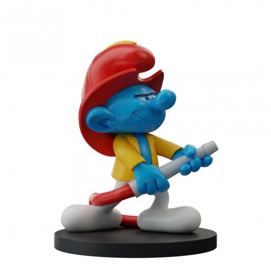 Figurine Les Schtroumpfs - Schtroumpf Pompier - principal