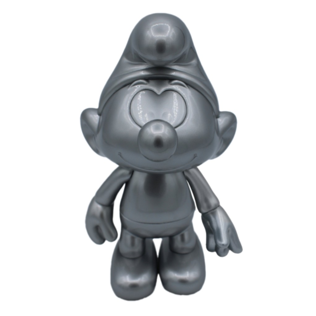Figurine - Schtroumpf Vinyl Argent Brillant - principal