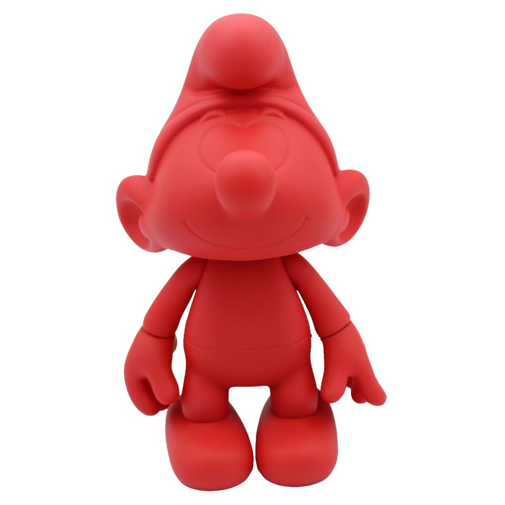Figurine -Schtroumpf Vinyl Mat Rouge - principal