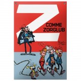 Enamel plate Z is for Zorglub cover