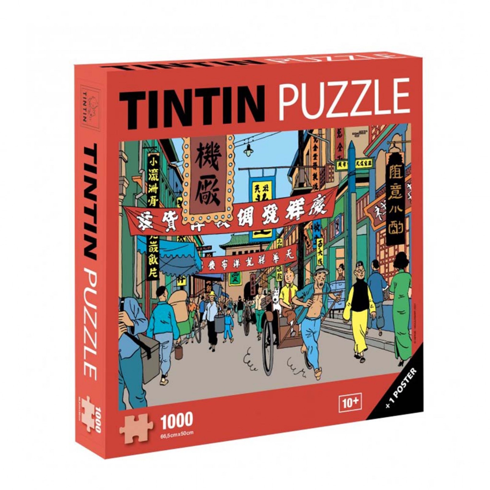 Puzzle + poster Tintin - Shanghai 1.000 Games Home - Loja Tintin Lisboa