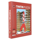 Puzzle Tintin oblectif lune base de lancement, 1000 pièces et poster - principal