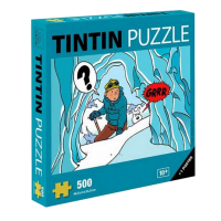 Puzzle Tintin Grotte Tibet 500 pièces et poster
