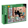 Puzzle Tintin chute porte tambour 1000 pièces et poster - principal
