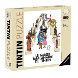 Puzzle Tintin - Le Musée Imaginaire - 500 pièces et poster