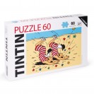 Puzzle Tintin - Les Dupondt dans le désert - 60 pièces + 1 poster - principal