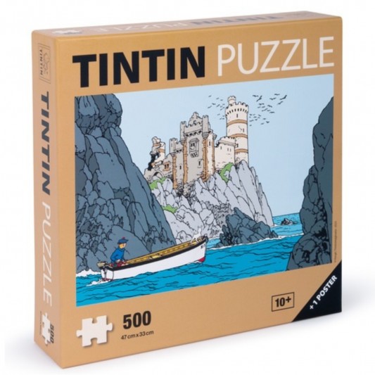 Puzzle Tintin - L'Ile Noire - 500 pièces + 1 poster - principal
