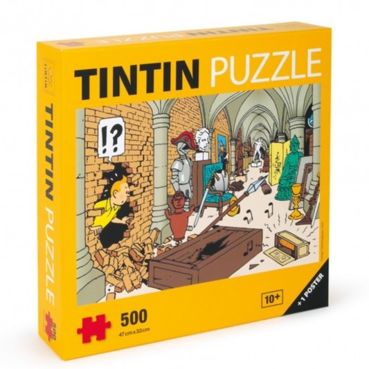 Puzzle Tintin - Le trésor - 500 pièces + 1 poster - principal
