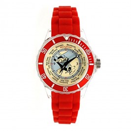 Montre Voyage Tintin Rouge