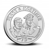 Commemorative coin 5 euros 75th anniversary Blake & Mortimer Relief