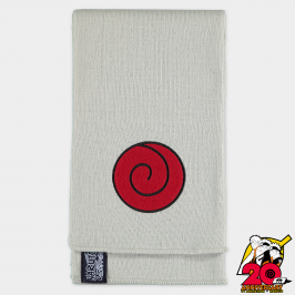 Naruto Shippuden - Echarpe Uzumaki grise