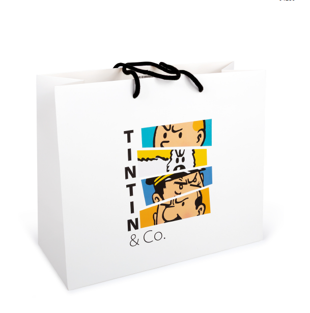 Sac papier luxe Tintin & Co Couleur - principal