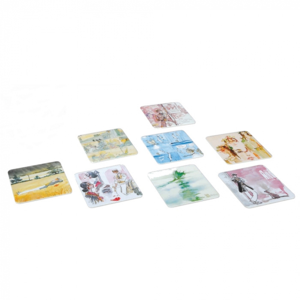 Set de 8 sous-verres - Corto Maltese - principal