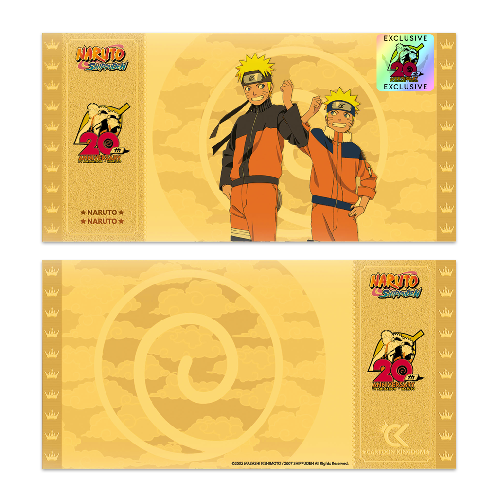 Ticket d'or Naruto Shippuden édition 20 ans - Naruto - principal