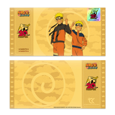 Ticket d'or Naruto Shippuden édition 20 ans - Naruto - principal