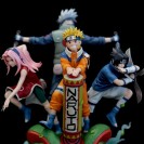 Figurine Cartoon Kingdom - Naruto - Team 7 - principal