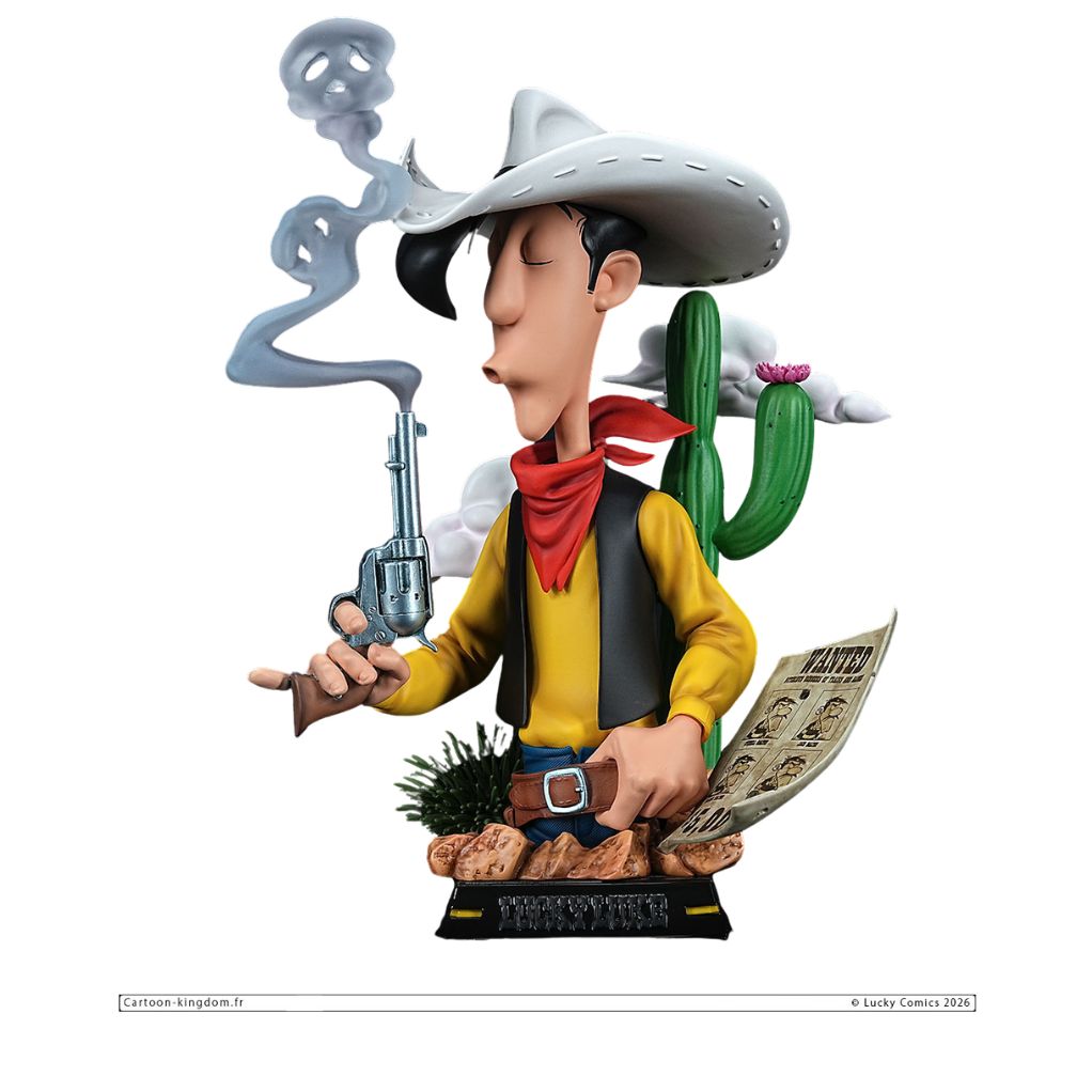 Buste Lucky Luke King Bust Cartoon Kingdom - principal