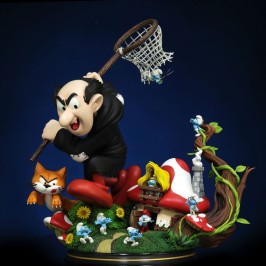 Figurine Gargamel et les Schtroumpfs, Cartoon Kingdom & Pixi