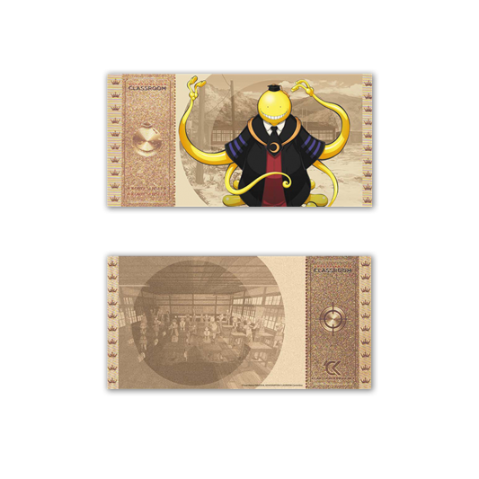 Ticket d'or Assassination Classroom - Jaune - principal