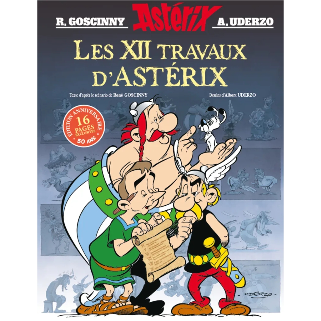 Astérix - Les XII travaux d'Astérix - Édition 50 ans - principal