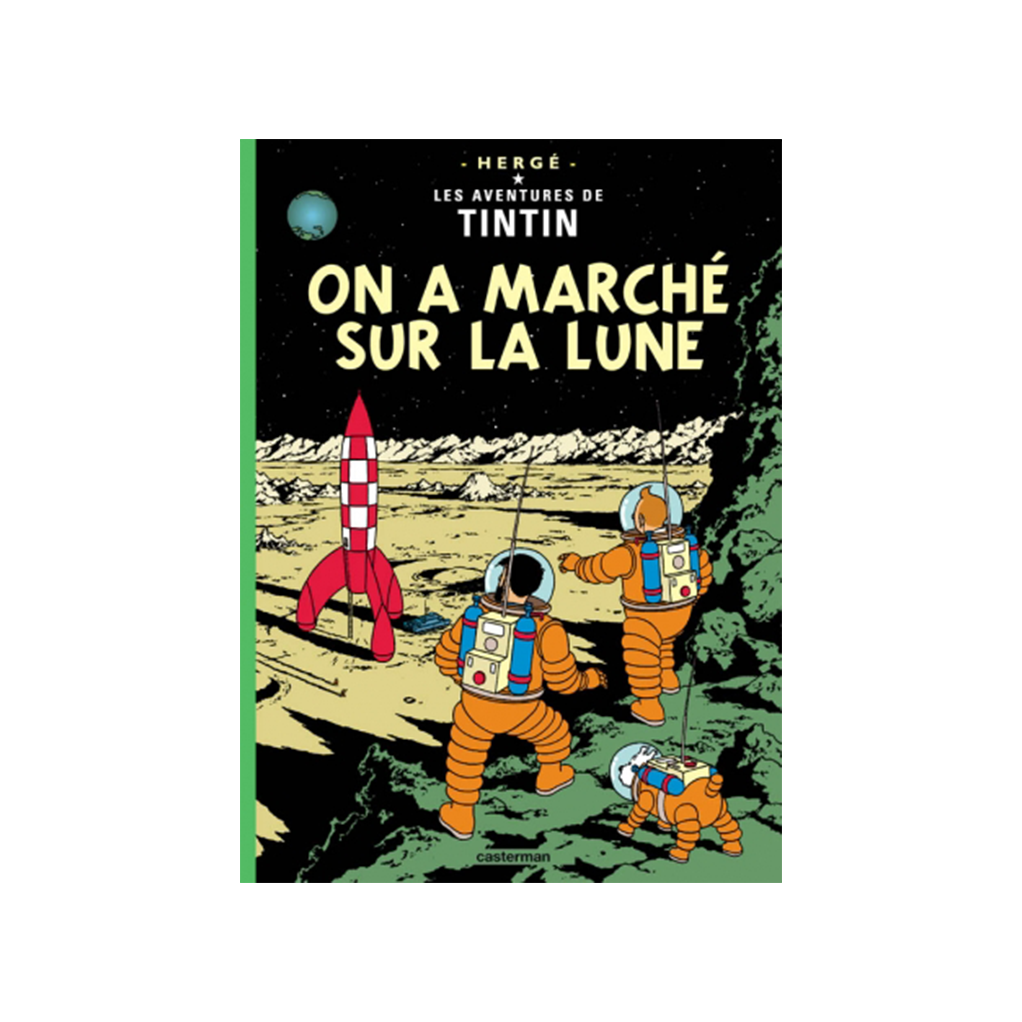 Les aventures de Tintin - Tome 17 - On a marché sur la Lune - principal
