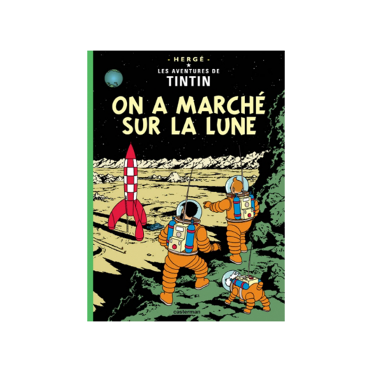 Les aventures de Tintin - Tome 17 - On a marché sur la Lune - principal